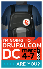 I'm Going to DrupalCon 2009 Banner